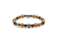 Armband Antracite Classic in Halbedelsteine C97 EGITTO